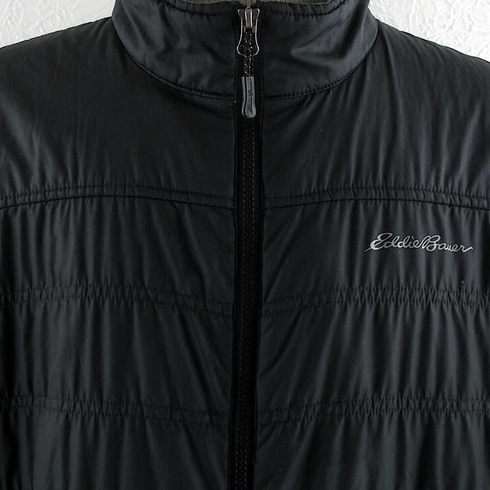 Eddie Bauer Men’s Lightweight Full-Zip Quilted Puffer Jacket Size (XLT) Like NEW - Picture 3 of 14